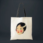 Vintage 1930's Flapper Woman Tote Bag<br><div class="desc">Vintage 1930's Flapper Woman bag.</div>