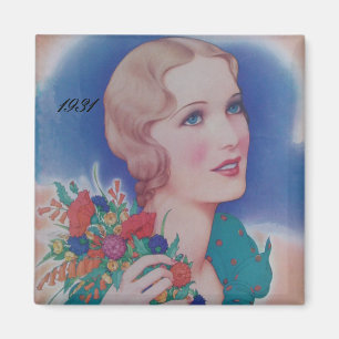 Vintage 1931 Style Magnet