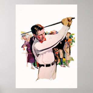 Vintage 1932 Golf Print