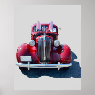 Vintage 1936 Chevrolet Poster