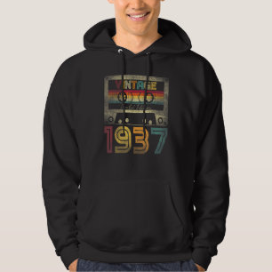 Vintage 1937 85th Birthday Ideas Men Women Him He Hoodie