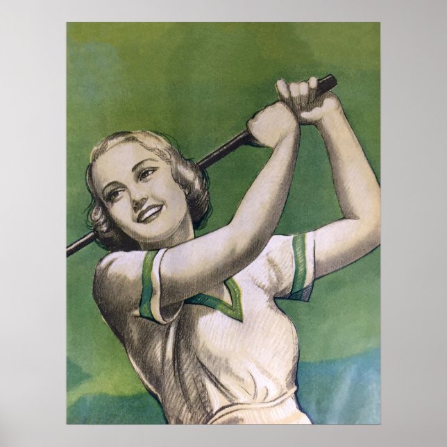 Vintage 1937 Golf Print (Front)