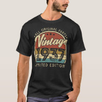 Vintage 1937 Limited Edition 85 Years Old 85th