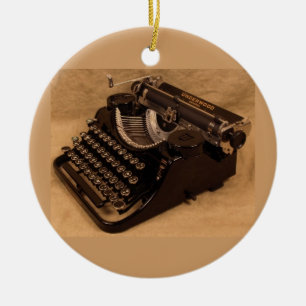 Vintage 1937 Underwood Typewriter Ornament