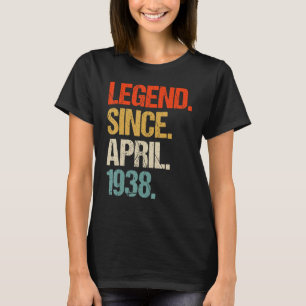 vintage 1938 85th birthday retro 85 years old T-Shirt