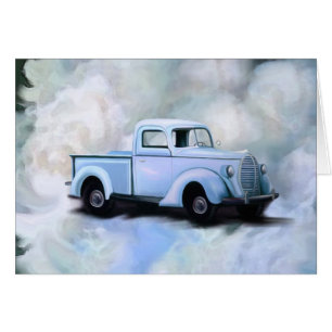 Vintage 1939 Pickup Truck Card