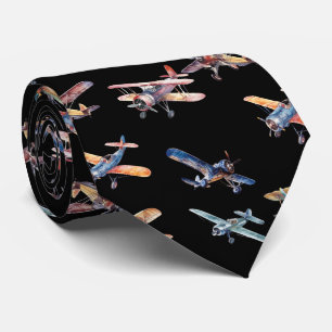 Vintage 1940s Aeroplanes Tie