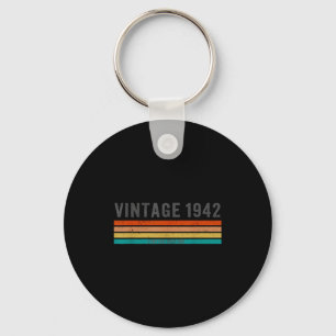 Vintage 1942 Limited Edition - 83rd Birthday Gift  Key Ring