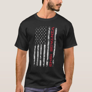 Vintage 1943 80th Birthday 80 Years Old US Flag T-Shirt