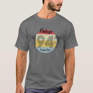 Vintage 1947 Original Parts, 75Th Birthday For Men T-Shirt