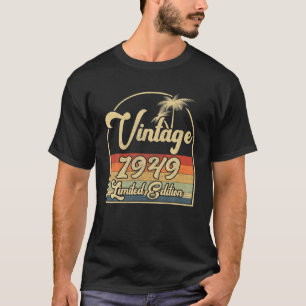 Vintage 1949 73Rd Birthday Limited Edition 73 Year T-Shirt