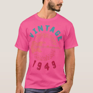 Vintage 1949 Birthday Limited Edition Guitar Music T-Shirt
