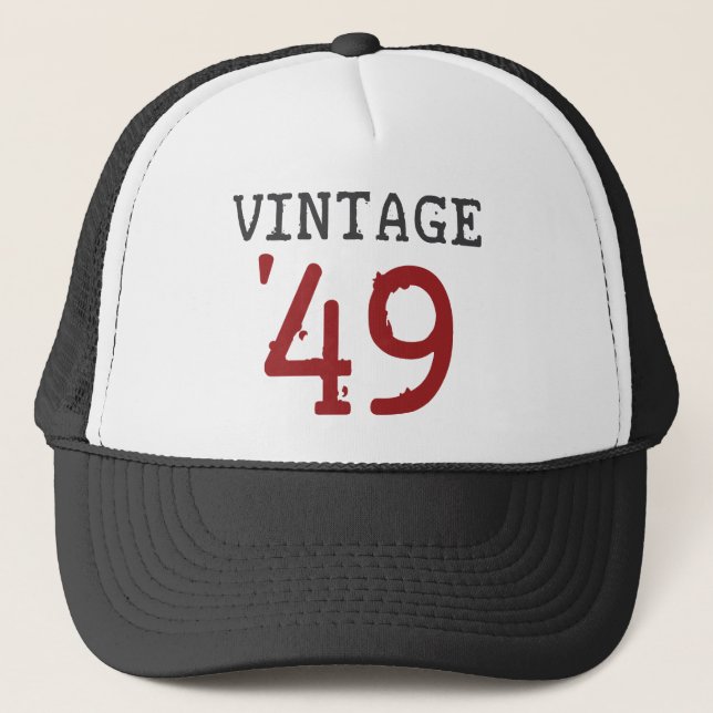 Vintage 1949 trucker hat (Front)