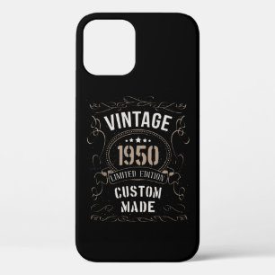 Vintage 1950 Limited Edition Custom made iPhone 12 Case