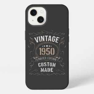 Vintage 1950 Limited Edition Custom made iPhone 13 Case