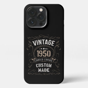 Vintage 1950 Limited Edition Custom made iPhone 13 Pro Case