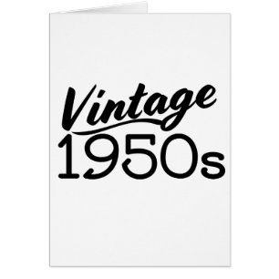 Vintage 1950s