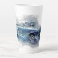 Vintage 1950s Chevy Car Digital Art