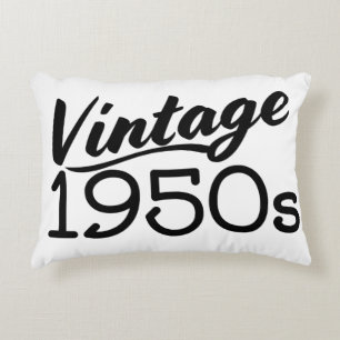 Vintage 1950s decorative cushion