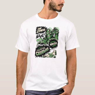 Vintage 1950s Live Monster Show T-Shirt