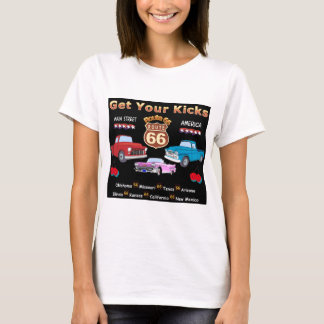 Vintage 1950s  Route 66 T-Shirt