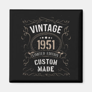Vintage 1951 Limited Edition Custom made Magnet