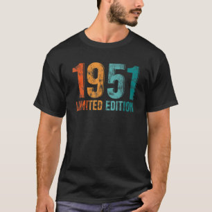 Vintage 1951 Man Or Woman Birthday T-Shirt