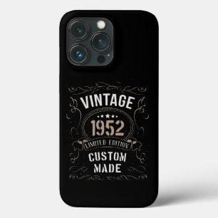 Vintage 1952 Limited Edition Custom made iPhone 13 Pro Case