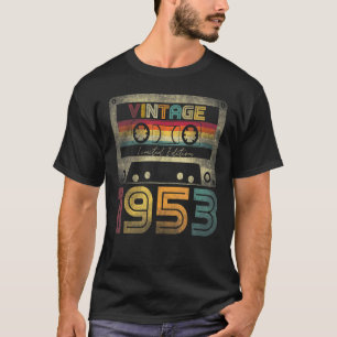 Vintage 1953 69th Birthday  Ideas Men Women Him He T-Shirt