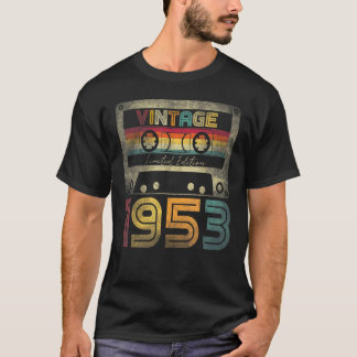 Vintage 1953 69th Birthday  Ideas Men Women Him He T-Shirt