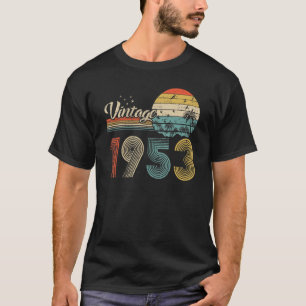 Vintage 1953 70th Birthday Gift Men Women Retro 70 T-Shirt