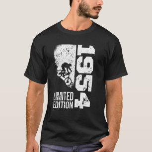 Vintage 1954 Birthday cycling MTB-Bicycles Mountai T-Shirt