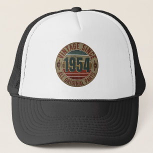VINTAGE 1954 BIRTHDAY GIFT TRUCKER HAT