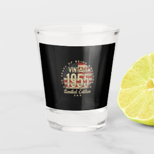 Vintage 1955 Limited Edition 70-Year-Old Gifts USA Shot Glass