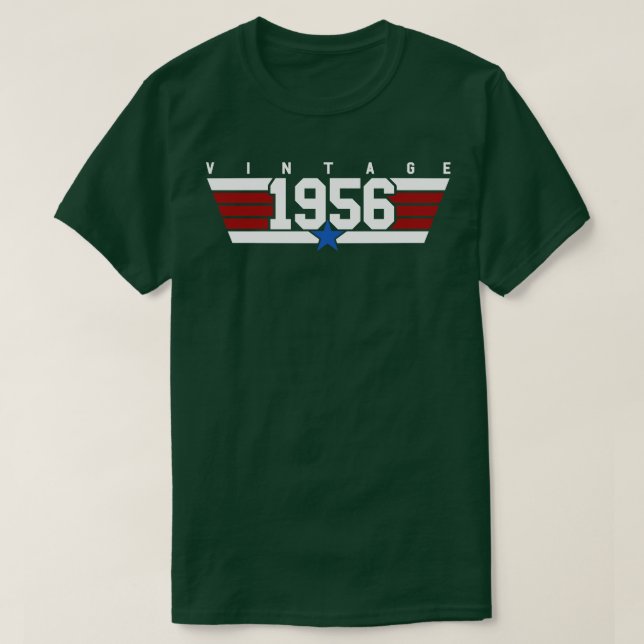 Vintage 1956 Aviator T-Shirt (Design Front)