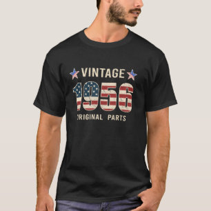 Vintage 1956 Original Parts Shirt 69 Years Old