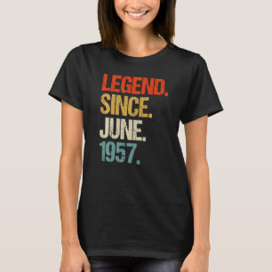 vintage 1957 66th birthday retro 66 years old T-Shirt