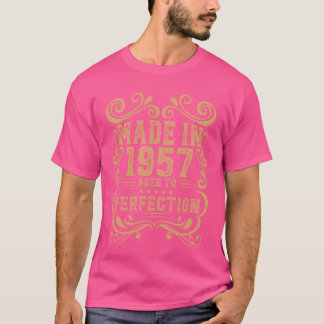 Vintage 1957 Aged to Perfection retro gift girl T-Shirt