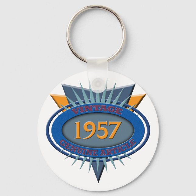 Vintage 1957 key ring (Front)