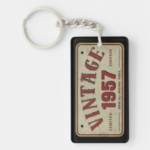 Vintage 1957 Limited Edition All Original Parts Key Ring