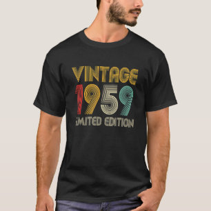 Vintage 1959 63 Years Old 63rd Birthday T-Shirt