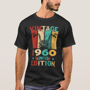 Vintage 1960 Limited Edition 63th Birthday 63 Yrs T-Shirt