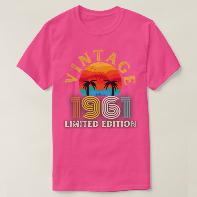 Vintage 1961 limited edition T-Shirt (Design Front)