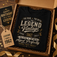 Vintage 1962 Aged Perfectly 64th Birthday