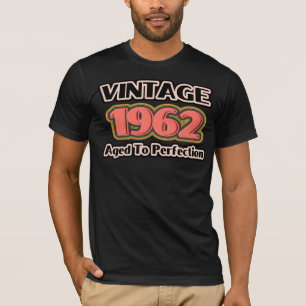 Vintage 1962 - Aged To Perfection T-Shirt