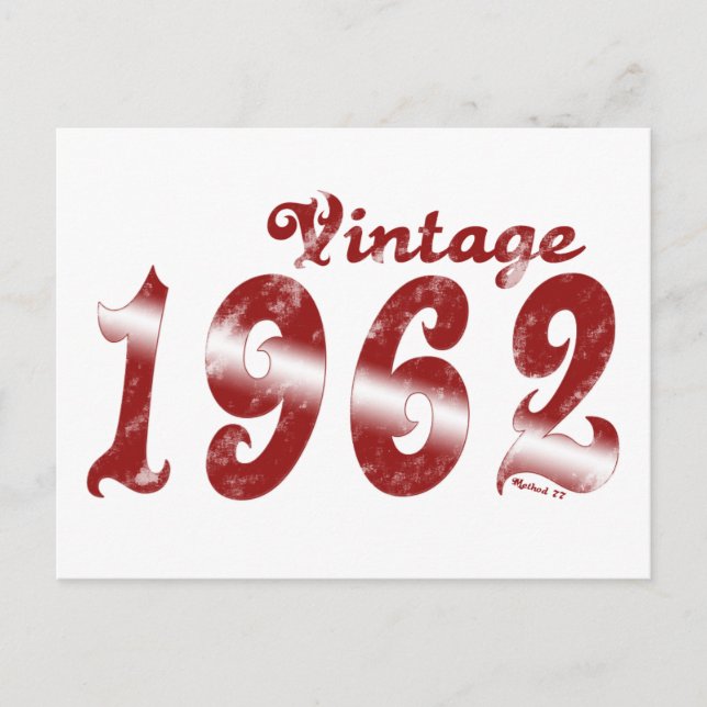 Vintage 1962 Postcard (Front)