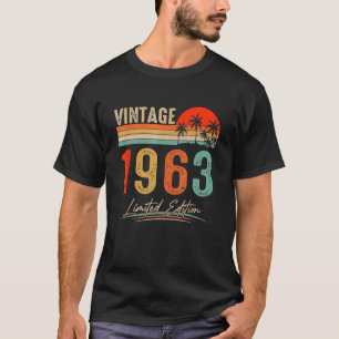 Vintage 1963 59th Birthday 59 Year Old T-Shirt