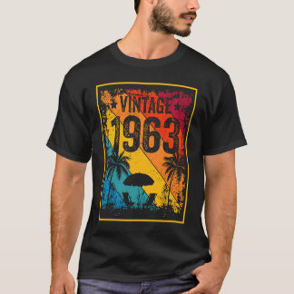 Vintage 1963  60 Year Old  60th Birthday  1 T-Shirt