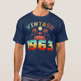 Vintage 1963 Cool Birthday Gift Idea T-Shirt