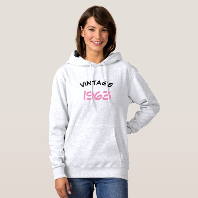 Vintage 1963 hoodie (Front Full)